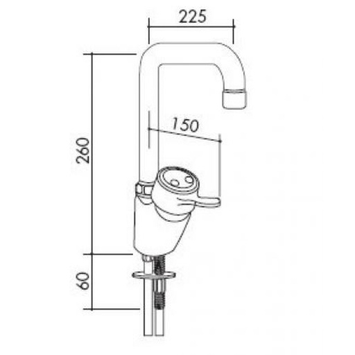 [53 -125225-SA-clinical] TOF 1000/210 - Laboratory lever mixer